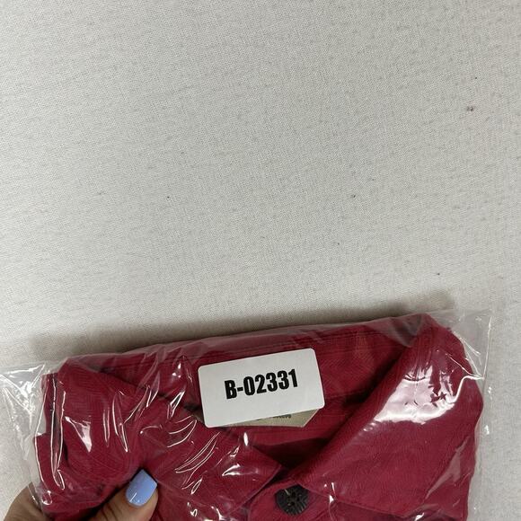 Paradise Collection Short Sleeve Button Up Silk Shirt Mens Small Hawaiin Relaxed - Picture 10 of 10